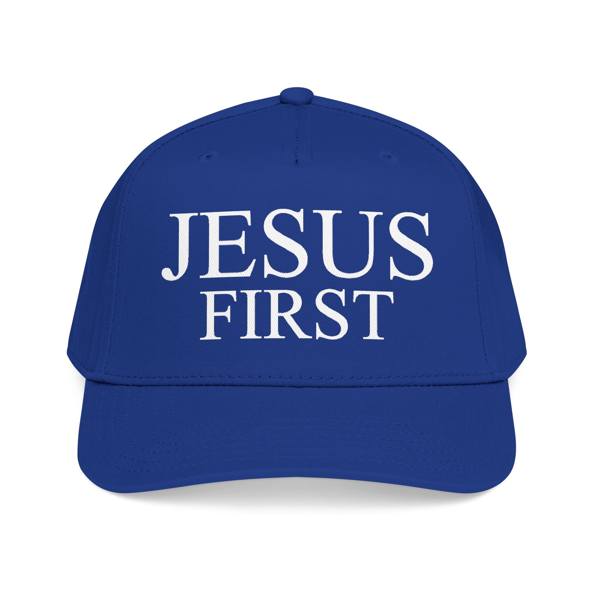 Jesus First Royal Blue Hat